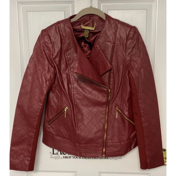 NWOT Leather Jacket - Picture 2 of 7